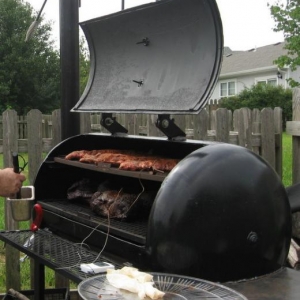 The construction of my BBq Pit