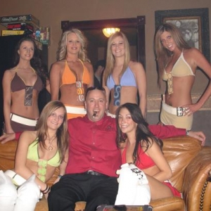 The Flavourettes at our cigar lounge where I work.