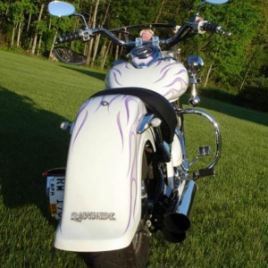 My better half bike, 2003 Suzuki Volusia, 805cc.