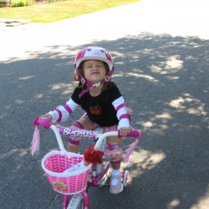 Ava's 1st Bike Ride