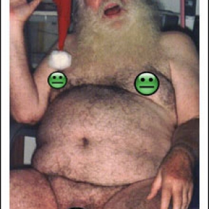 naked santa