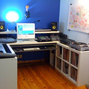 My project studio.