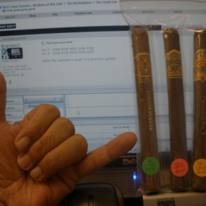 pew'd  by BrandonJ 04 17 09
selections from CFCF 2006 humidor