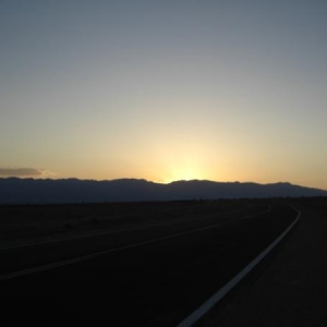 Dusk in Death Valley