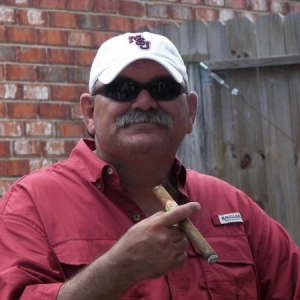 My pops with cigar in hand!