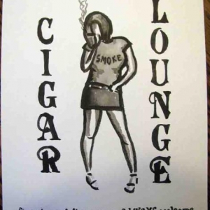 SMALL Cigar Lounge "FINE"