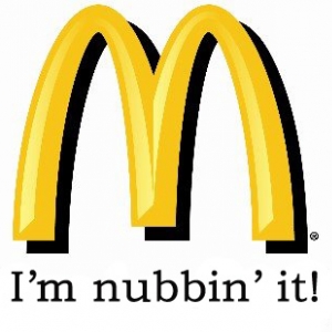 I'm nubbin' it!