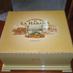 La Aurora LE humidor/cigars.  probably about 300 count, and $4800USD.