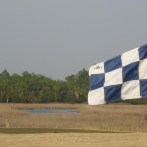 hole 15 looking over raleston creek