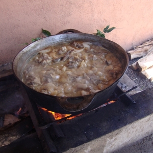 Cuban pig roast - awesome!