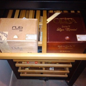 Top Shelf (well not so top shelf cigars)  :)