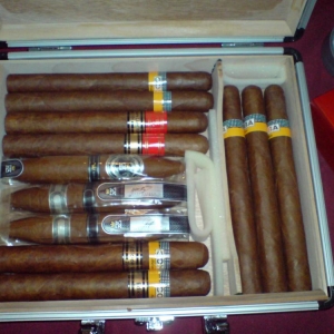 Travel humidor for my trip to Thailand!