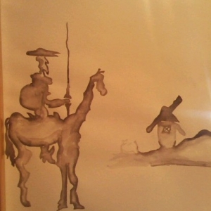 Don Quijote de la Mancha. For a school project (literature)