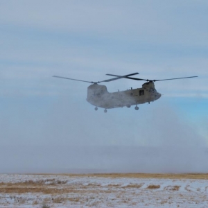 Chinooks make a lot of wind.