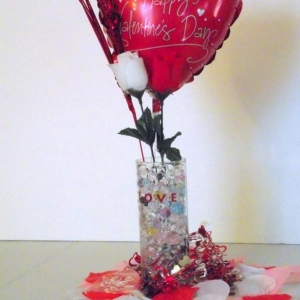 Valentines Day arrangement idea