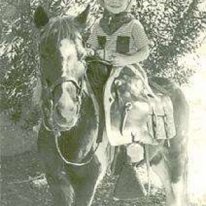 Me and my 1st pony - I was 5