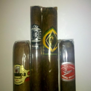 My winings, the CAO Brazilla was from Old Boar from his own personal stash; everyone at the final table got one.