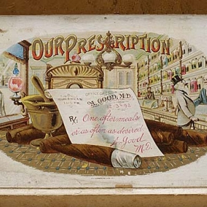 A cigar box from 1893