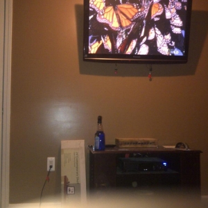 tv on the wall