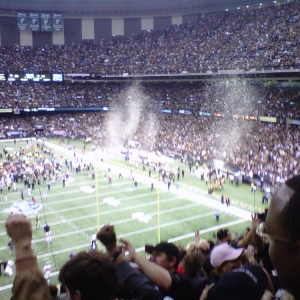 Right after Saints beat the Vikings!!