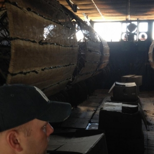 Drying mechanism at Oliva Tobacco Company