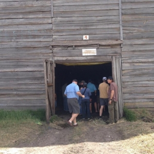 Curing barn at Padron