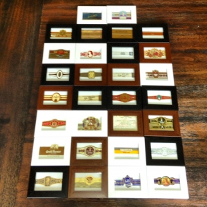 Cigar Label framing