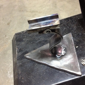 Steel Hand Bent Cigar Rest
*Clear Coated to Preserve*