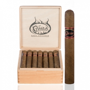 The Cremo "Capa Caliente" is a powerhouse, plain and simple. The beautiful cigar is wrapped in a wonderful Dark Habano wrapper. This gives this cigar a good kick of pepper. The Nicaraguan filler and binder provide oak, leather and red pepper. This cigar is full bodied, and for any smoker looking for strength.