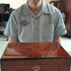 My new Daniel Marshall humidor