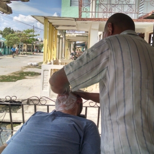 CORNER Barber Shop (shave Only 20 Cents)