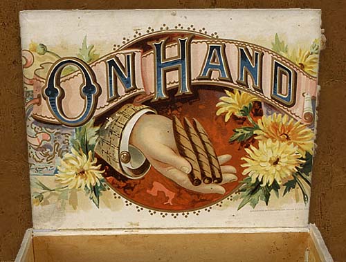 A cigar box from 1897