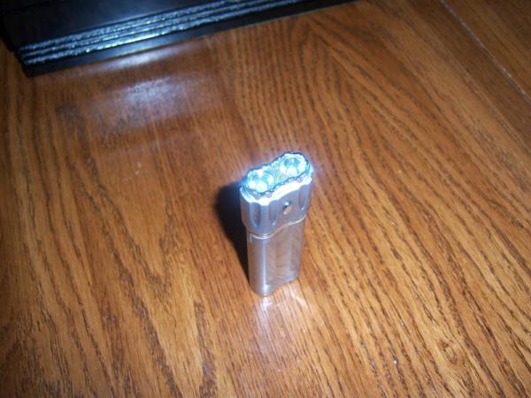 Also has a flashlight on it.