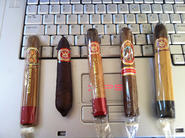 BBE VII Raffle Winnings : A.Fuente Sampler from Jeff (jwintosh)