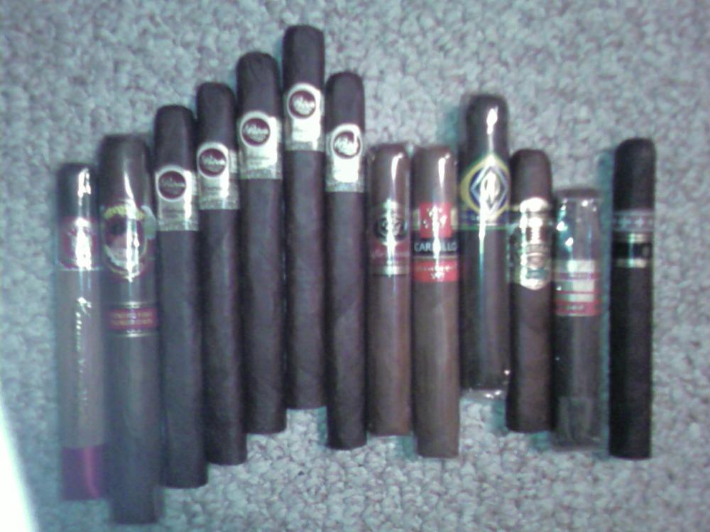 Bought the Padrons and one other cigar from ciggy, the rest is bombage