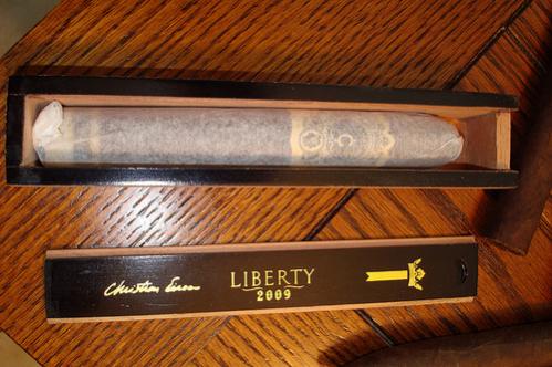 Camacho Liberty 2009. Bought at Stafford & Jones during Dallas/Richardson Herf.