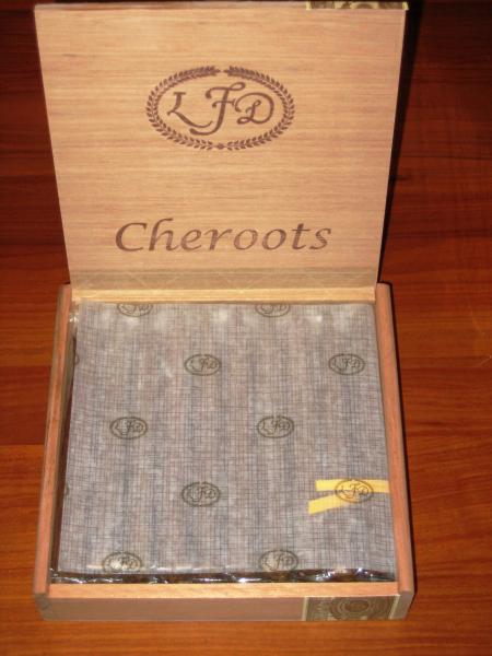 Cheroots Open With Wax