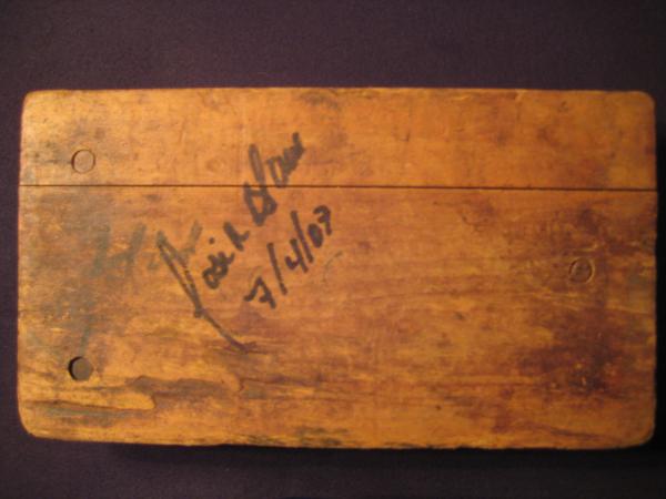 cigar press autographed by Jose Blanco