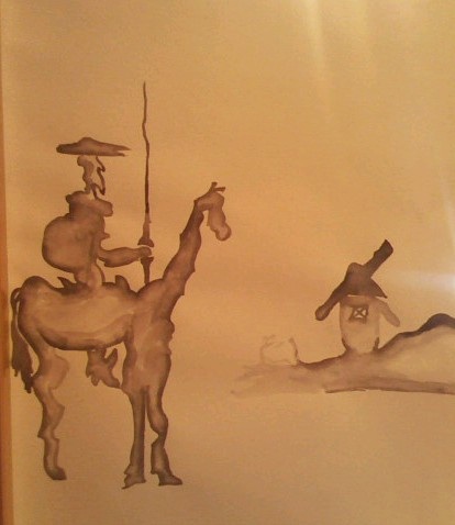 Don Quijote de la Mancha. For a school project (literature)
