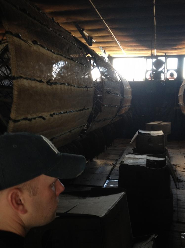 Drying mechanism at Oliva Tobacco Company