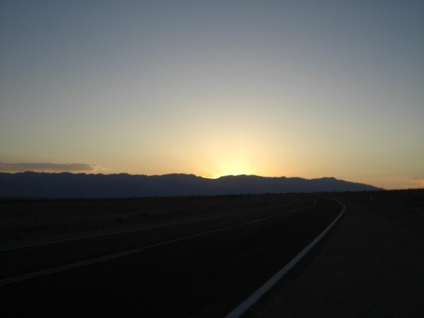 Dusk in Death Valley