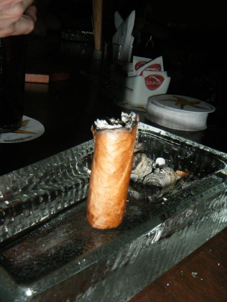 Finis!

Oh, and that is also the ashtray that the bartenders gave to us.  But shhhhhhhh.....lol.