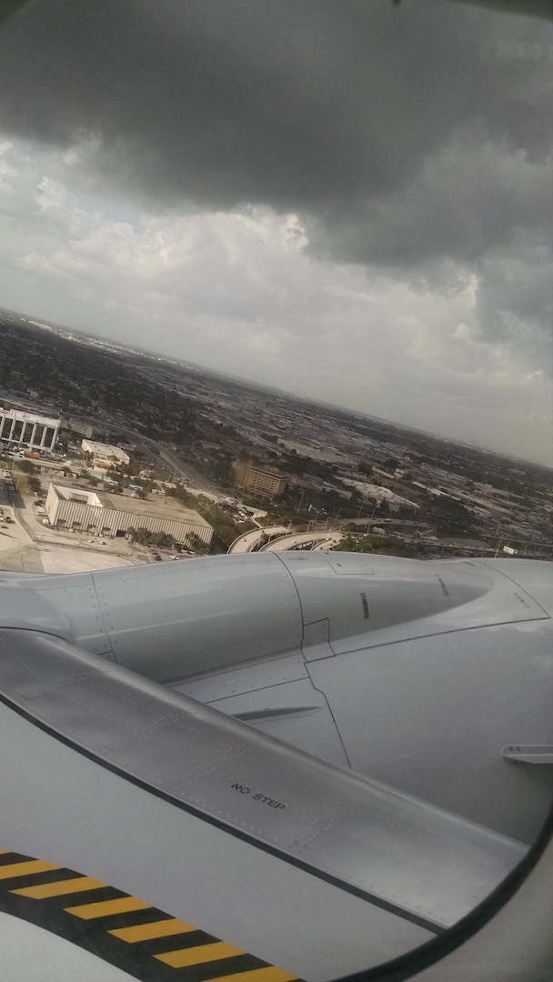 Flight #9474 Departs Miami On Time