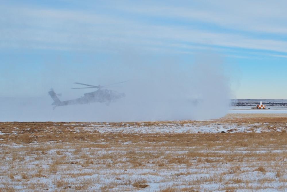 I think there's a helicopter in there somewhere.