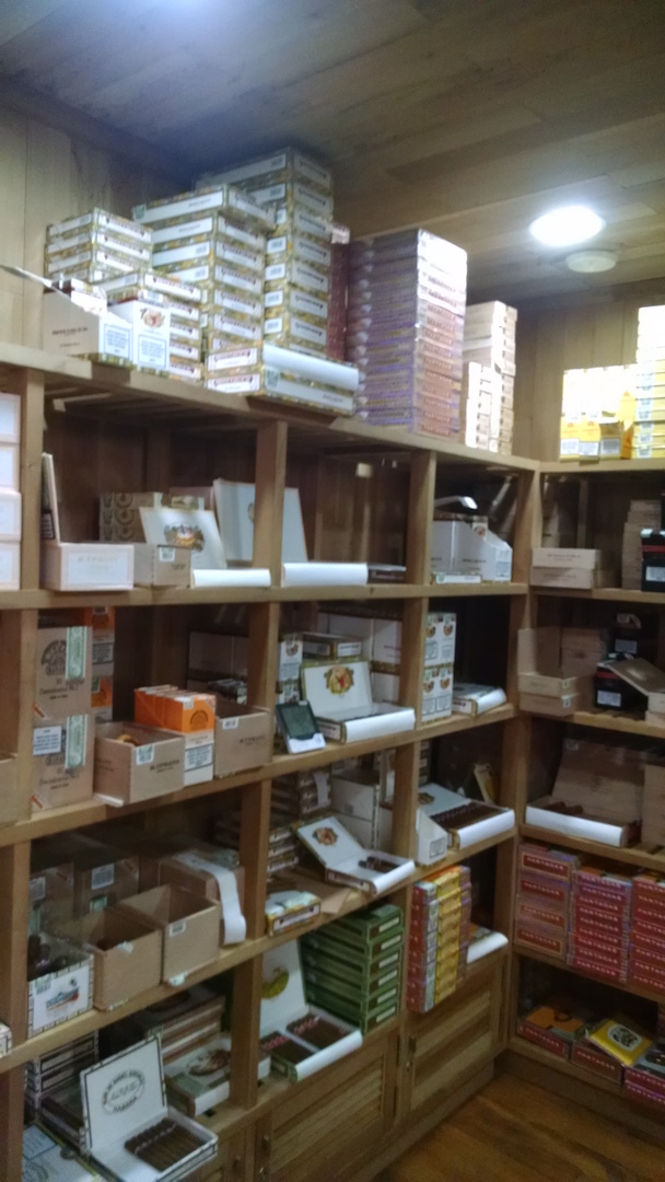 Inside Of The Humidor