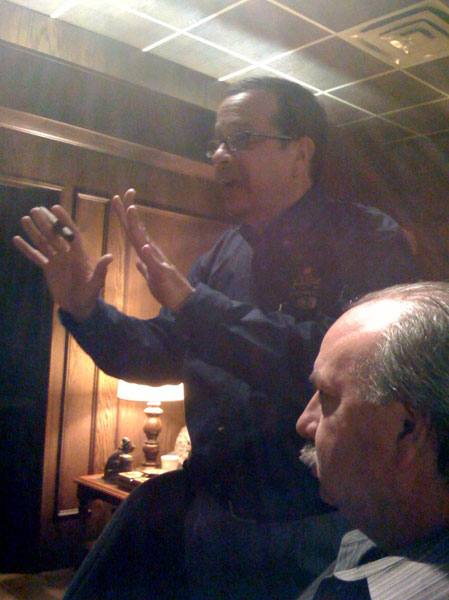 Jose Blanco from La Aurora. Very passionate about cigars, talks with his hands a lot.