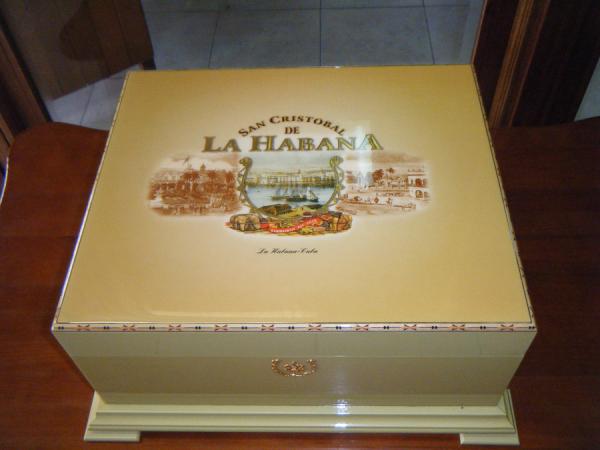 La Aurora LE humidor/cigars.  probably about 300 count, and $4800USD.