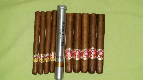 La Gloria Cubana Medaille d' Or No.4, Romeo Y Julieta Churchill, Punch Punch