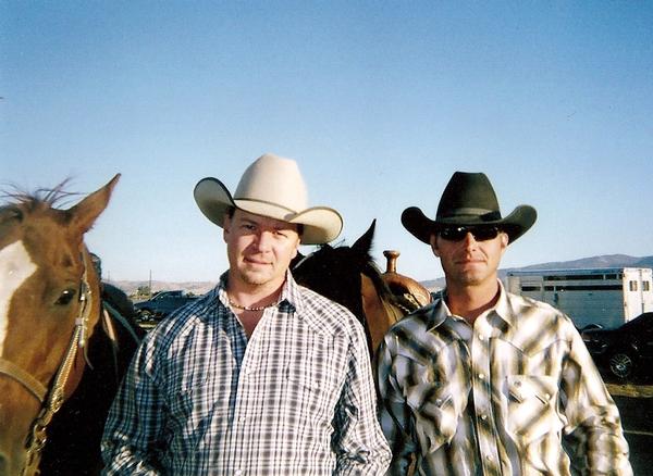 Me and my Team Roping partner