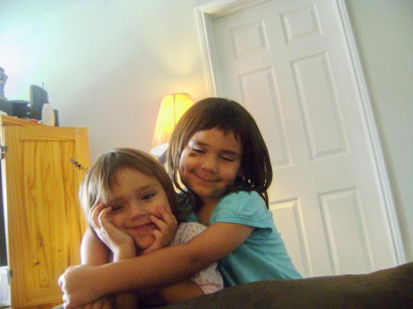 My baby girls, Stephanie and Emaleigh a.k.a Lu-Lu